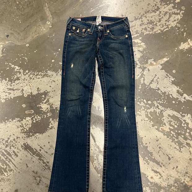 트루릴리젼 부츠컷팬츠 25