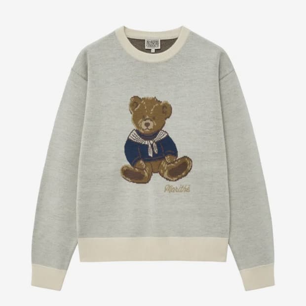 마리떼프랑소와저버_DOODLE BEAR 두들베어 SWEATER_M