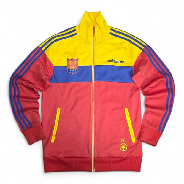 00's 아디다스 에콰도르 축구 국가대표 트랙탑 져지 (L)
