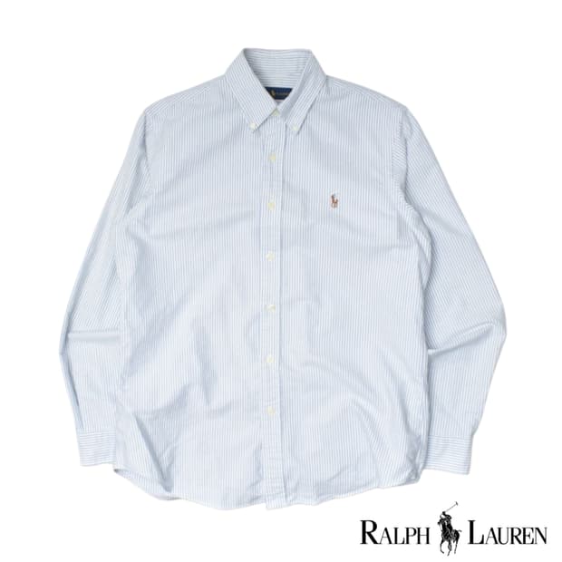 폴로 랄프로렌신 신형라벨 스트라이프 셔츠 남방 M N0749
