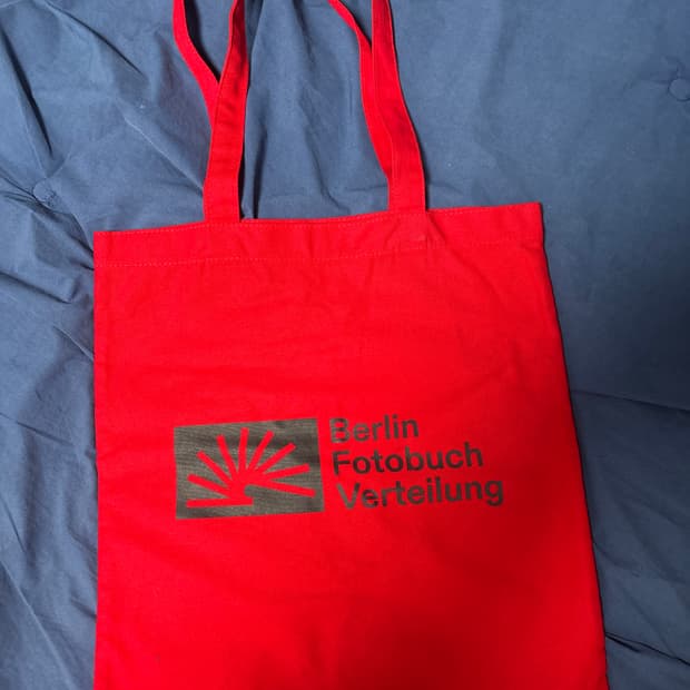 베를린포토북디스트리뷰션 에코백 레드