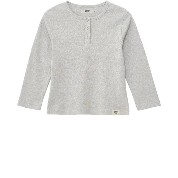 (새상품) GLOWNY 3/4 Button fly tee / 멜란지 M