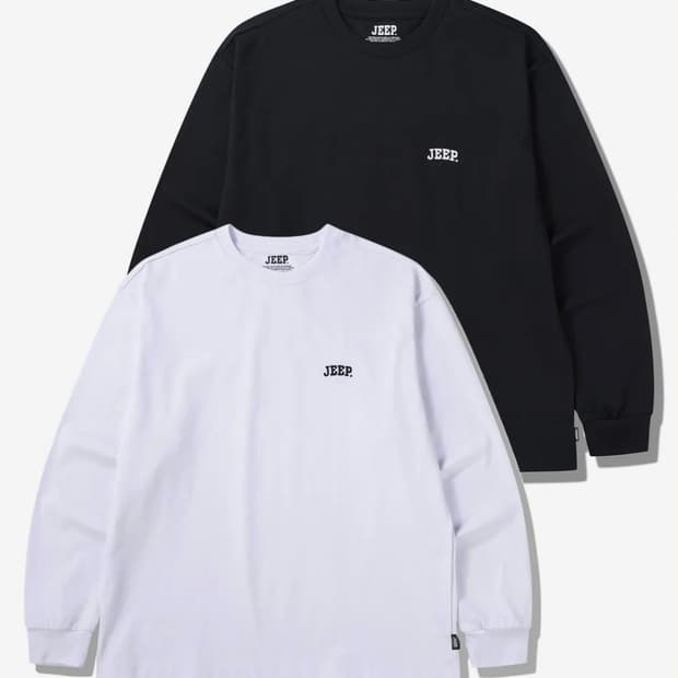 지프 에어그램 롱슬리브 긴팔티 2pack