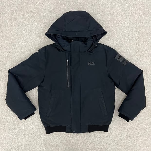 [95] K2 케이투 공용 매킨리 구스다운 숏 패딩 자켓 블랙 3926