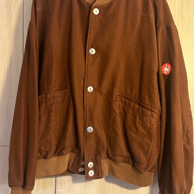 [판매] 카브엠트 코튼스냅 브라운자켓