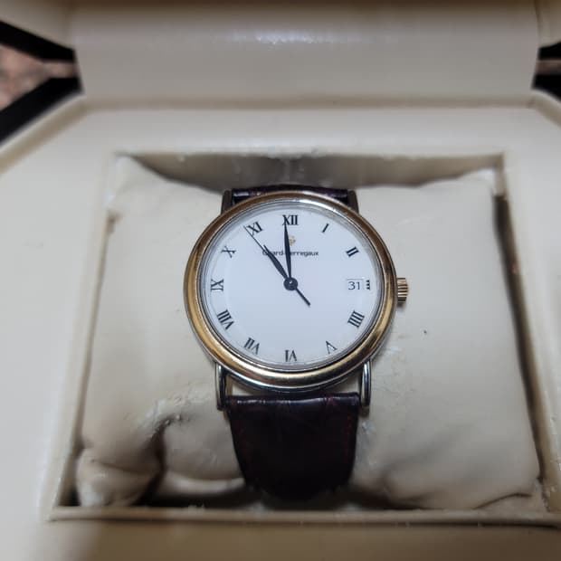 00's 명품 지라드페리고 18k베젤 클래식 오토매틱 드레스 워치