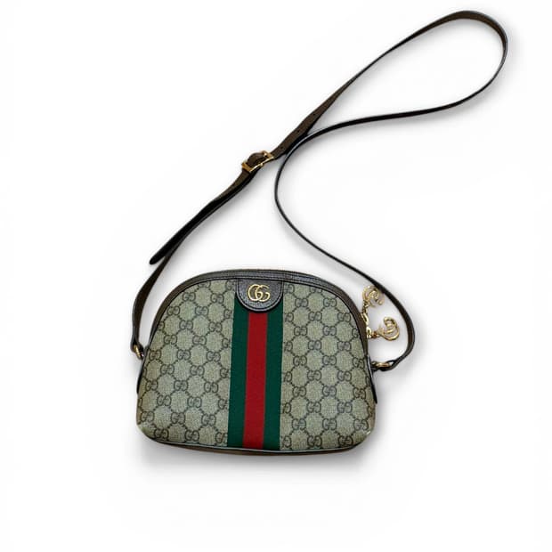 구찌 오피디아 GG 수프림 미니 숄더백