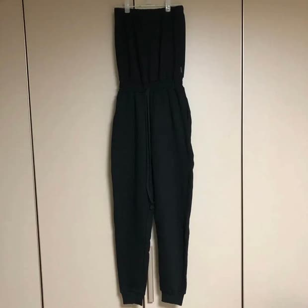 [새상품] 배드블러드 튜브 점프수트