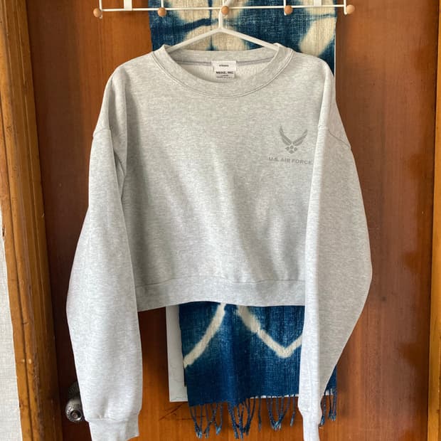 빈티지 밀리터리 맨투맨