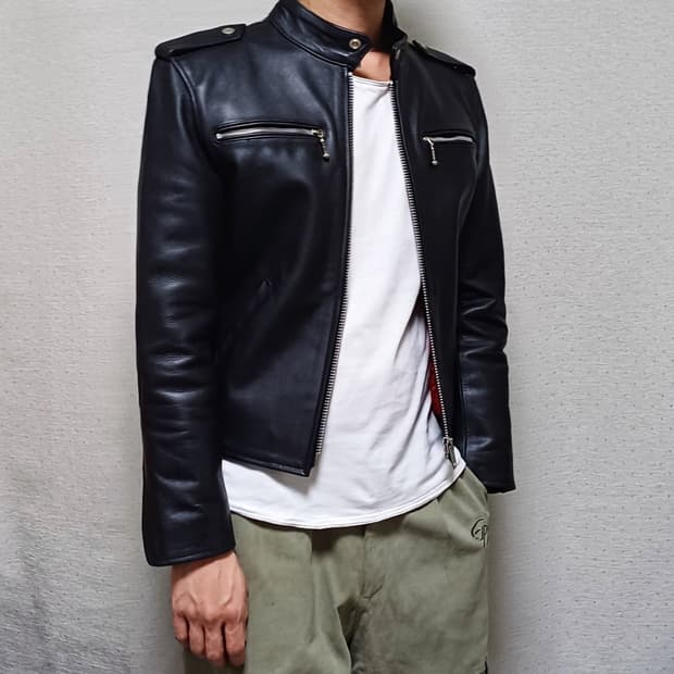 ACDC Leathers 바이커 자켓