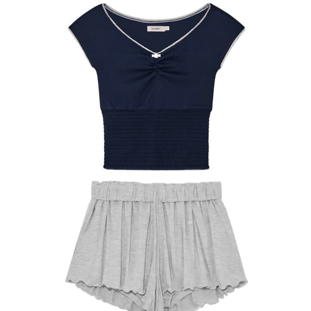 *sale for set* 글로니 피카부 스모크티 & 트월플레어쇼츠