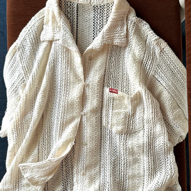 Loose knitted fabric design shirt