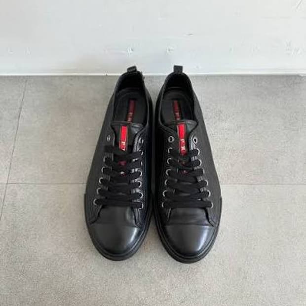 90s 프라다 스포츠 레더 스니커즈 