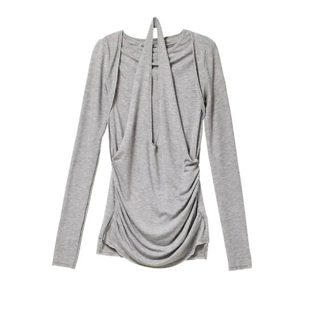 오픈와이와이 볼레로 탑 그레이 구해요!!!!