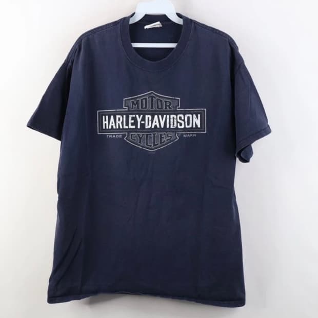 빈티지 할리데이비슨 빅로고 티셔츠