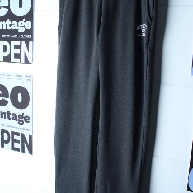 (XL) 디키즈 트레이닝복 바지 새상품 차콜 기모 올드스쿨-P10669