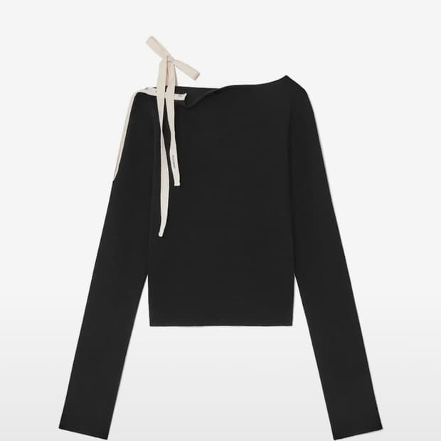 글로니 루이사 롱슬리브 LOUISA LONG SLEEVE 블랙