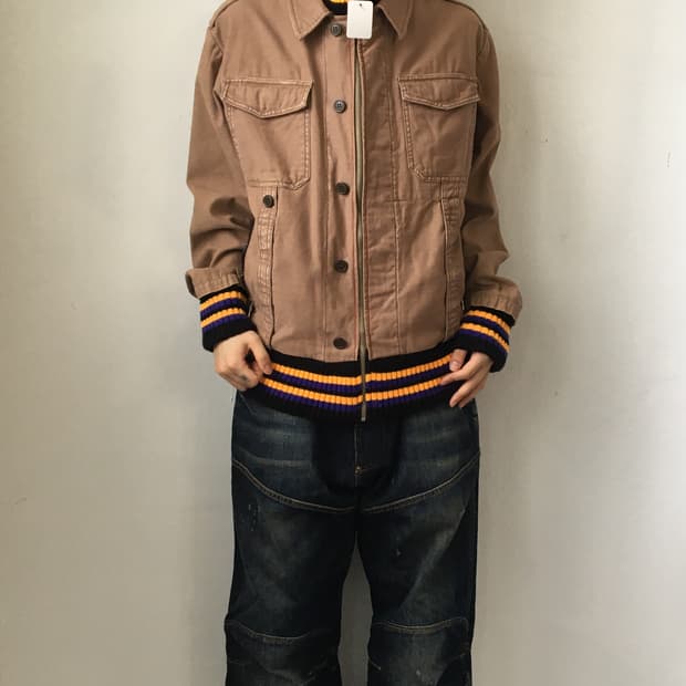 Double collar point jacket