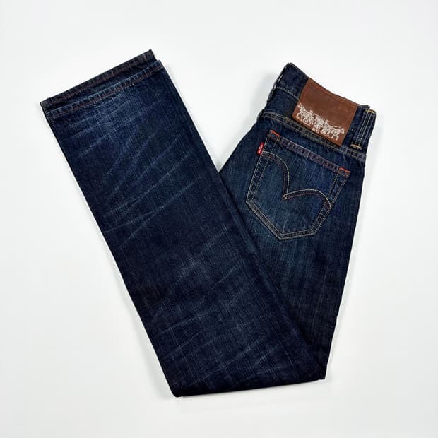 28 리바이스 og 여성 웨스턴 스트레이트 데님팬츠