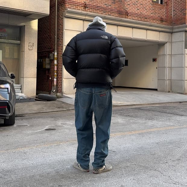 80s Sasson USA 로고 데님 배기 팬츠