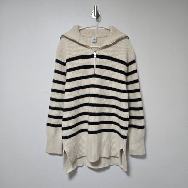 론론 라쿤 하프집업 니트 / 여성 니트/ 여자 니트 