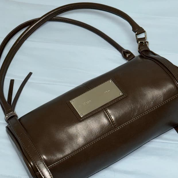 마뗑킴 브라운 숄더백