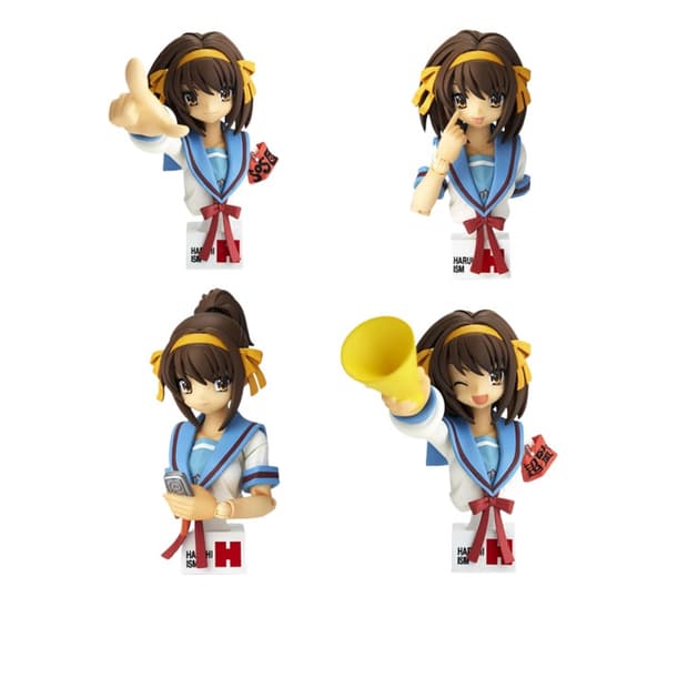 스즈미야 하루히의 우울 흉상 피규어