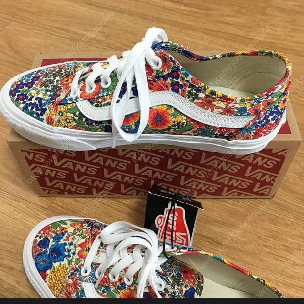 반스 x 리버티 패브릭스 올드스쿨 테이퍼드 멀티 옐로우 플로랄