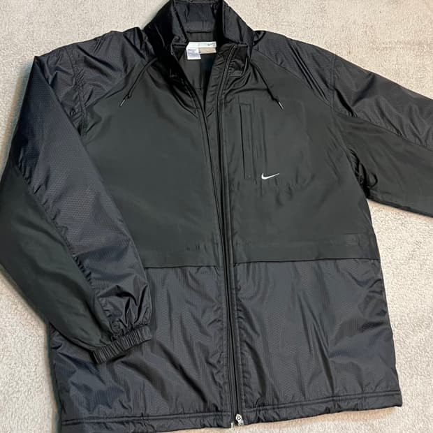 02S 나이키 올드스쿨 빈티지 블랙 점퍼 패딩 Y2K 90s00s