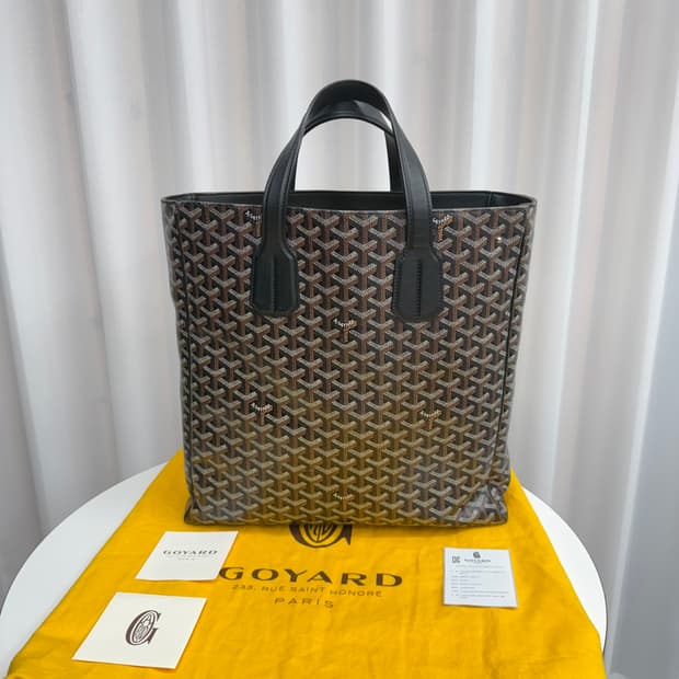 [정품] 고야드 볼테르 토트백 블랙