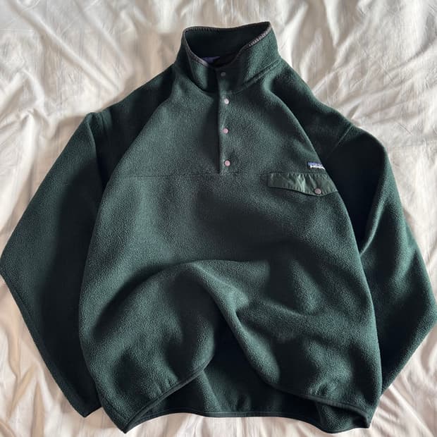 [XL] 파타고니아 신칠라 빈티지 MIU 포레스트그린