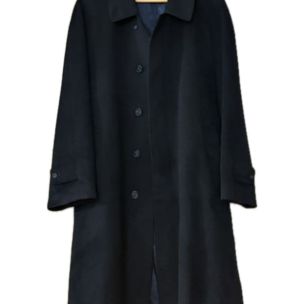 일본 빈티지 캐시미어 롱 코트