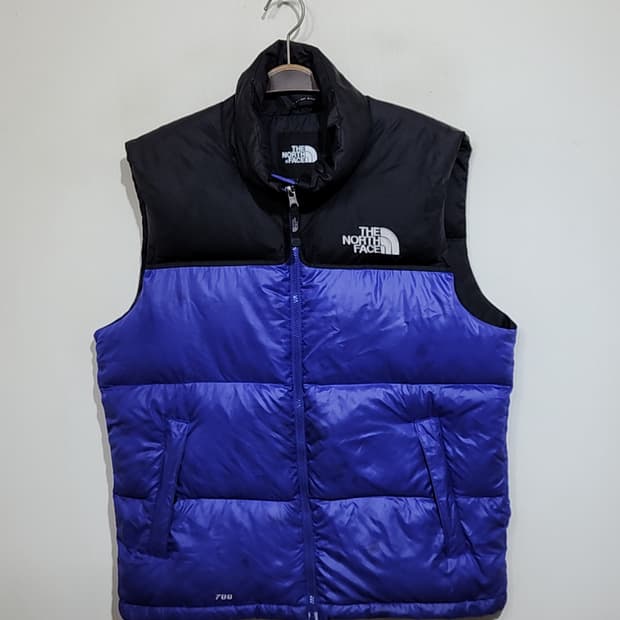 (100) 노스페이스 눕시 패딩조끼 거위털 700 구스다운 베스트 