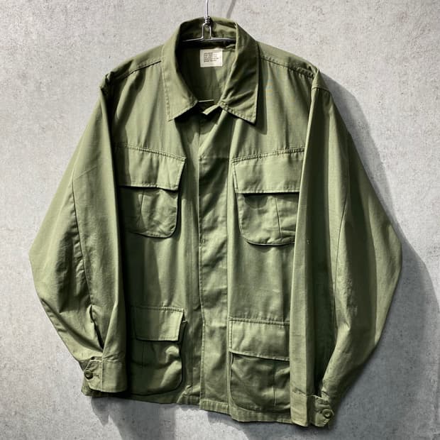 [L] 60s U.S.ARMY OG-107 미군 오리지널 정글퍼티그 자켓