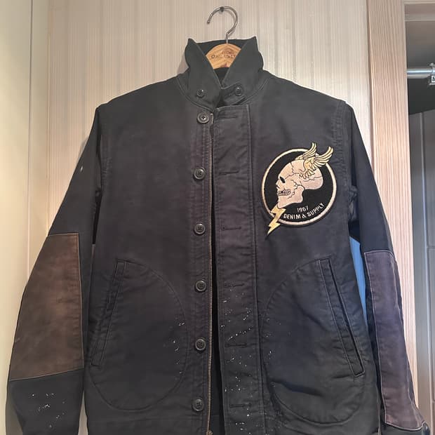 폴로 데님앤서플라이 해골자켓