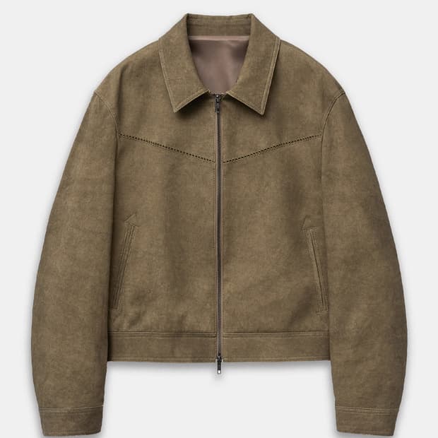 엘무드 웨스턴 트러커 자켓 커트 브라운 46