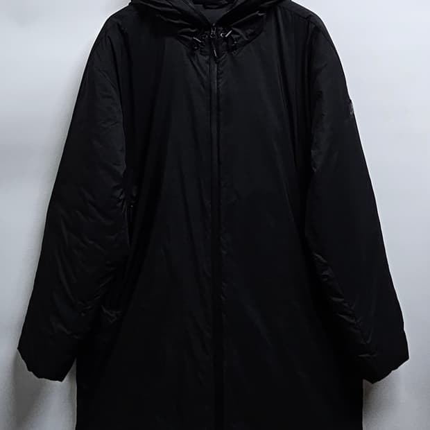 블랙야크 구스다운 후드패딩 105