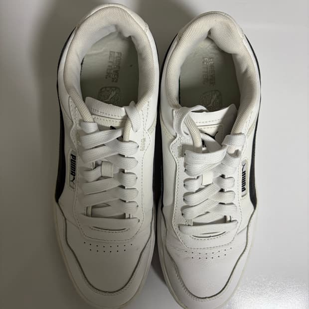 푸마 코트 울트라 화이트 블랙