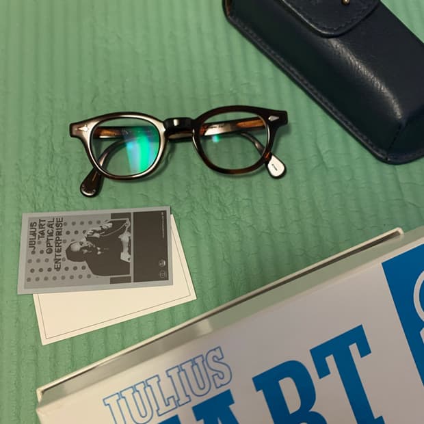 줄리어스 타르트 옵티컬 g.b.gafas 아넬 데미앰버 44x24