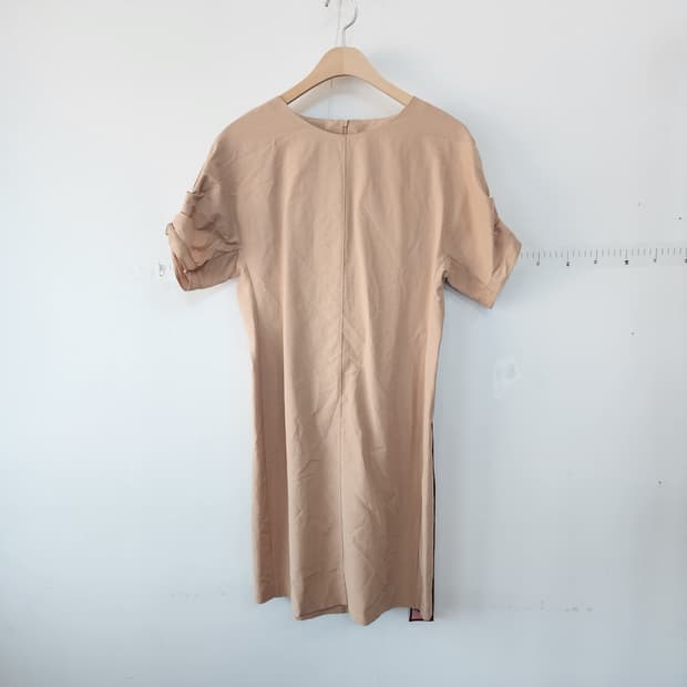zooc 베이지 반팔 원피스