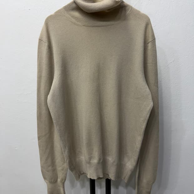 정품) 에스티듀퐁 남성 캐시미어100 터틀넥 니트 S