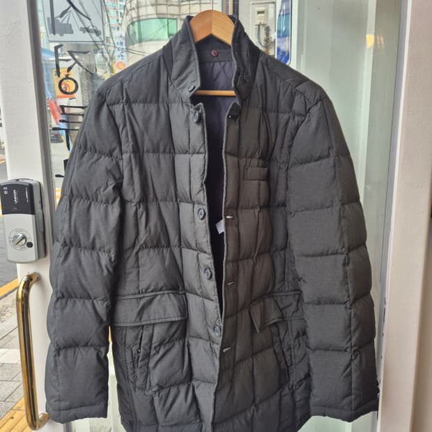 임페리얼 바둑이패턴 누빔패딩 사이즈 105