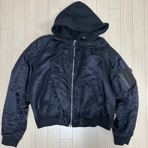 2021 준지 JC1839P315 자켓 재킷 봄버 보머 후드 52size