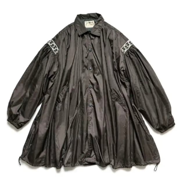 캐피탈 나일론 코치 롱자켓