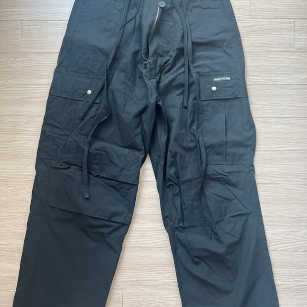 플리즈노팔로우 루미 카고 팬츠 black