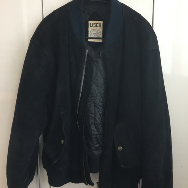 90s Lisch 스웨이드 자켓