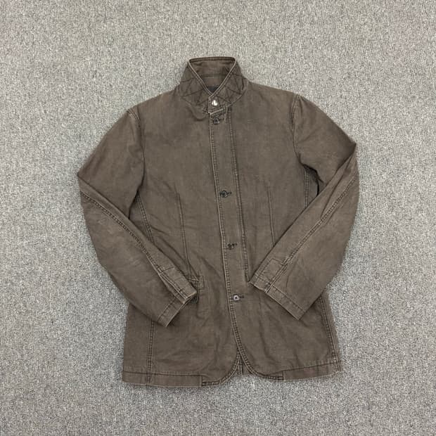 OS)DKNY 빈티지 여성 야상 자켓(단추)