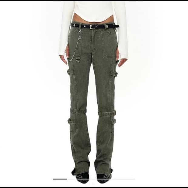 세릭 디테일 카코팬츠 1사이즈