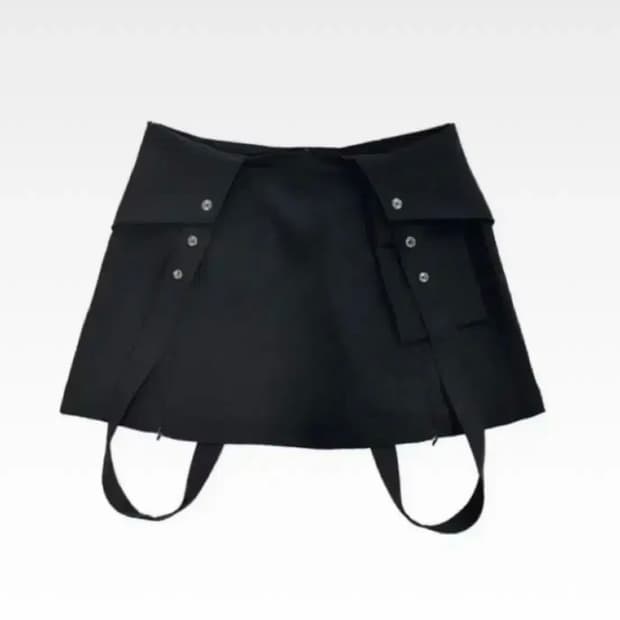 지초이 Braces mini skirt (1)