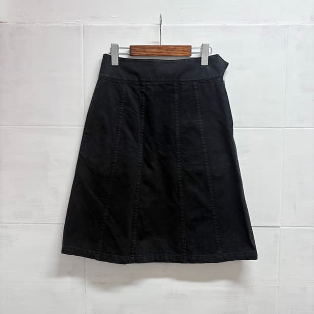 마가렛호웰 Margaret Howell 코튼 미디스커트 치마 